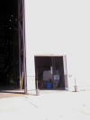 Small door in Vehicle Assembly Building for reference